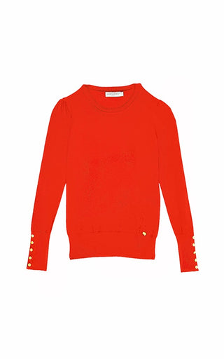 LPE Beatrice Orange Sweater