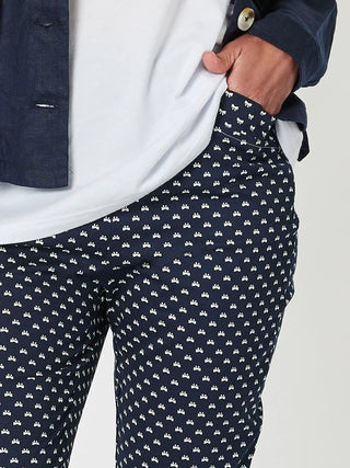 Pretty Bow Navy Pant