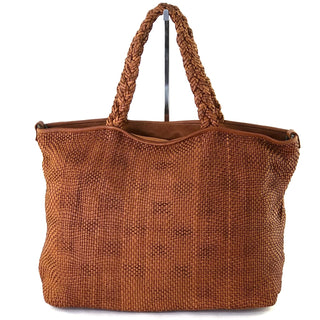 MF Ruben B Vintage Cognac Shopper 23