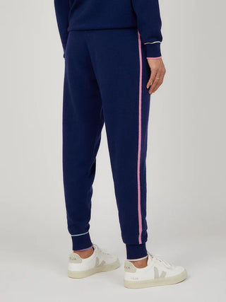 CC Louella Navy Multi Piped Pants